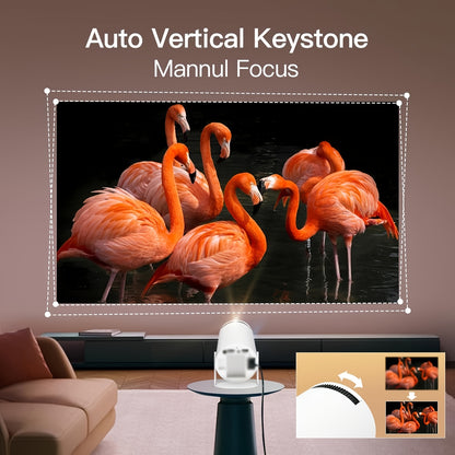 Cinema-Grade Compact Projector™